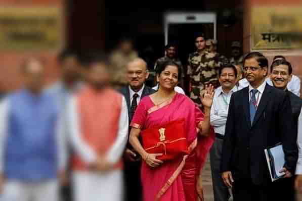 Nirmala Sitharaman, India’s first full-time woman Finance Minister. &nbsp;