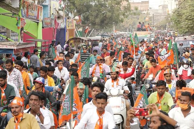 A BJP rally in Bihar 