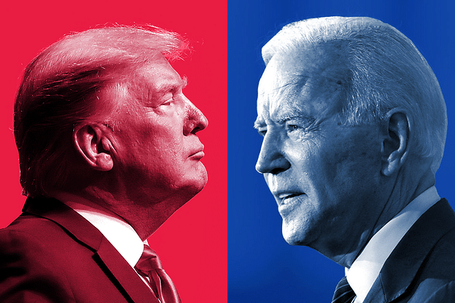 Trump and Biden