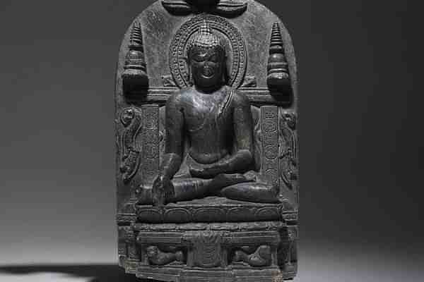 (Buddha sculpture at the NGA, Australia)