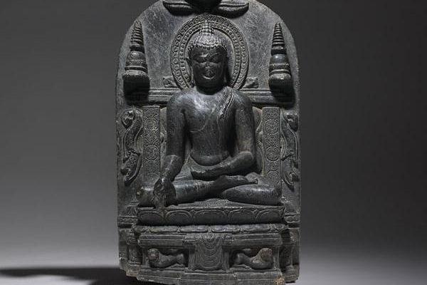 (Buddha sculpture at the NGA, Australia)