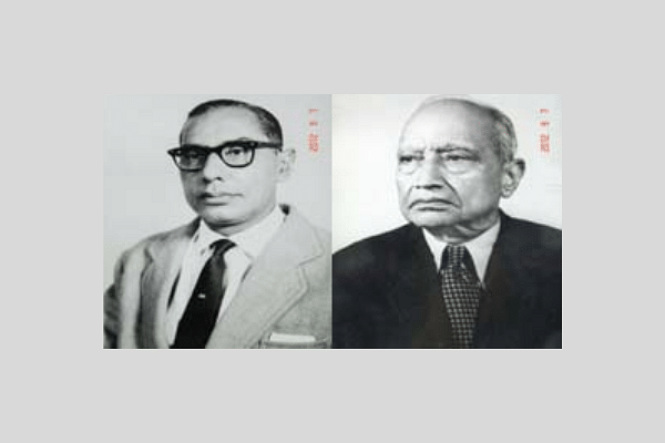 Figure 21. Dr I C Chopra (Son) and Colonel Sir R N Chopra (Father)