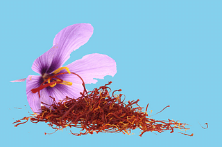 Kashmiri Saffron flower.&nbsp;