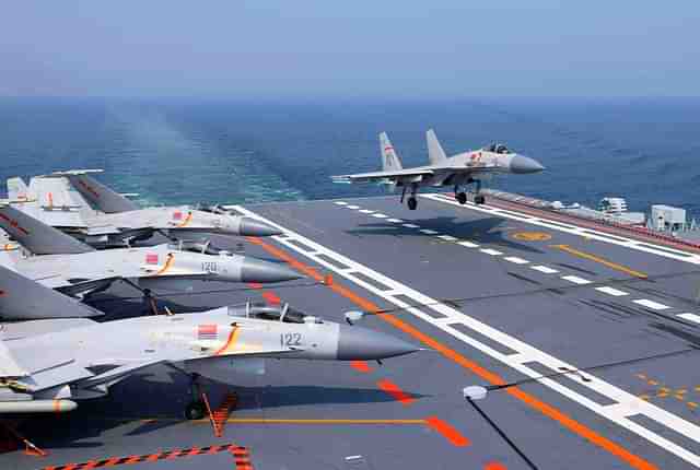 PLAN aircraft carrier Shandong.&nbsp;