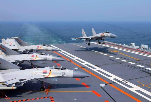 PLAN aircraft carrier Shandong. 