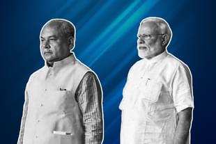 Prime Minister Narendra Modi, right, and Union Agriculture Minister Narendra Singh Tomar. 