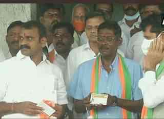 L Sivaramakrishnan joins BJP (ANI)