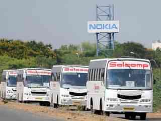 Salcomp buses (Source: The Hindu)