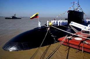 Kilo-class submarine gifted to Myanmar