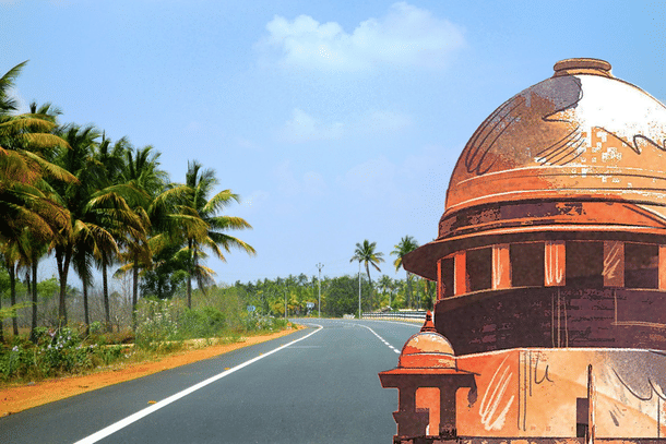 Supreme Court of India and a Tamil Nadu highway