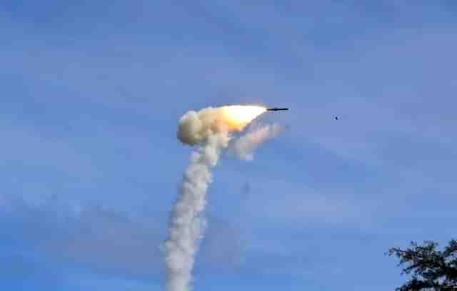 BrahMos missile test-fired on 24 November.&nbsp;