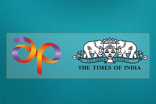The logos of Asian Paints and The Times of India.