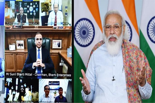 PM Modi had a virtual interaction with academia, industry and startups from space sector on 14 December