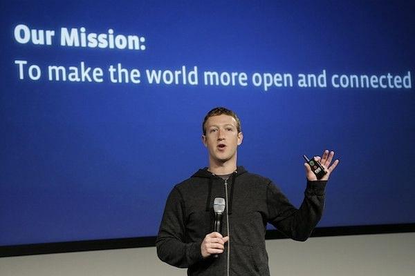 
Facebook 

Chief Executive Officer Mark Zuckerberg.



