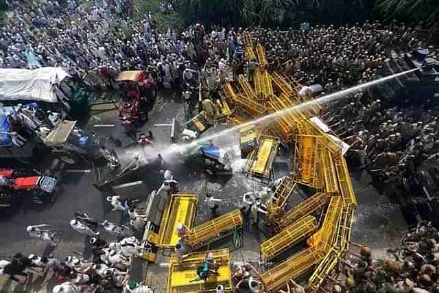 Farmer protest