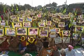 Picture from BKU (Ugrahan) protest site (Times of India)