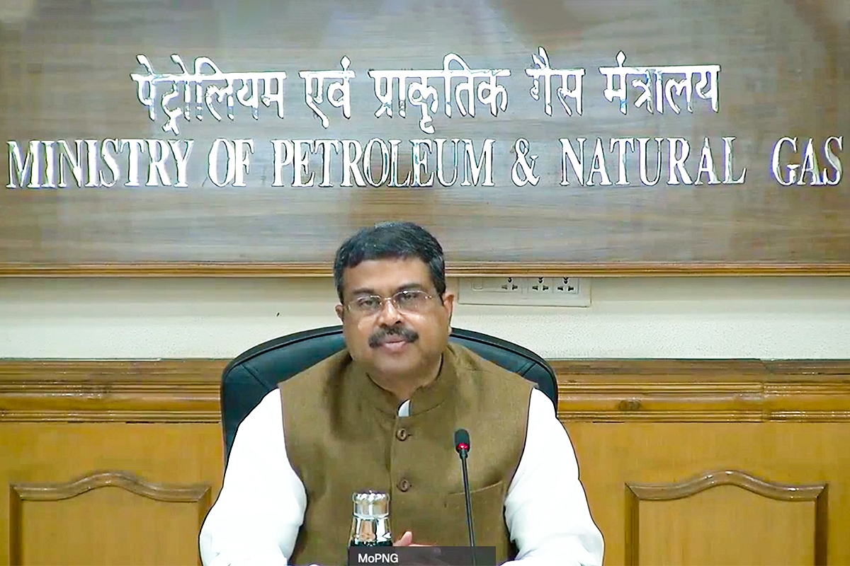 Union Minister for Petroleum, Natural Gas, Oil and Steel Dharmendra Pradhan