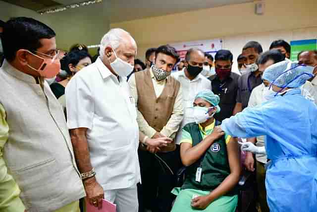 Vaccine drive takes off in Karnataka 