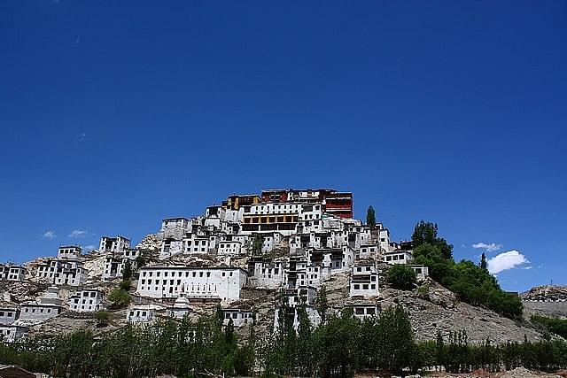 Thikse monastery in Ladakh (Pic Via Wikipedia)