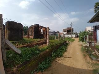 Street view within the fort