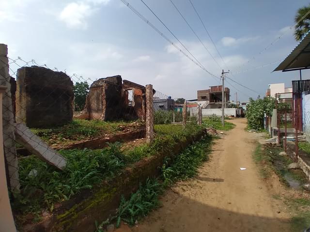 Street view within the fort