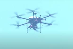 Indian Army's drone (Pic Via YouTube)