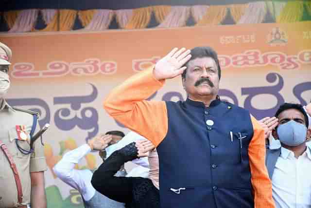 Karnataka Minister B C Patil (Pic Via Twitter)