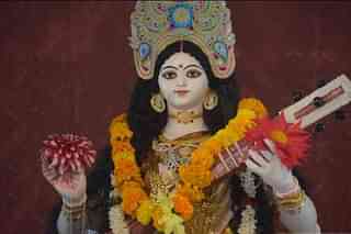 Goddess Saraswati.