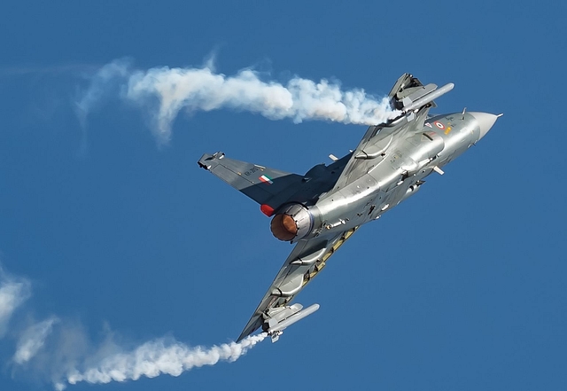 Tejas fighter (Venkat Mangudi/Wikipedia) &nbsp;