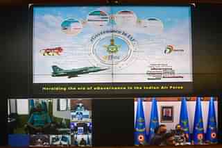 The e-governance portal was launched by IAF Chief RKS Bhadauria (Pic Via Twitter)