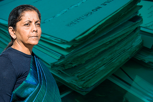 Finance Minister Nirmala Sitharaman.