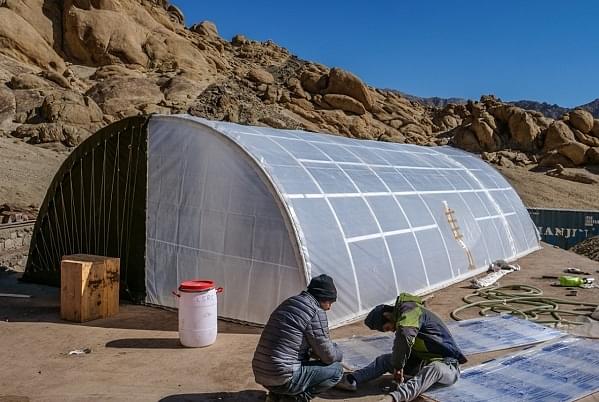 Solar-Powered Military Tent (Image Credits: @Wangchuk66 )&nbsp;