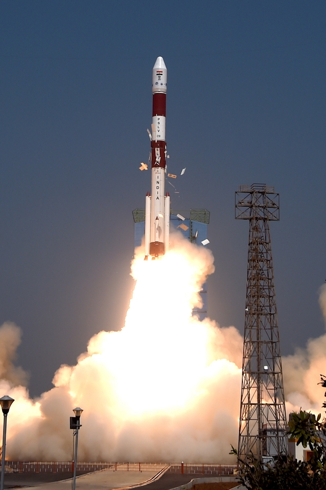 In Pictures: ISRO Perfectly Executes PSLV-C51 Launch; Main