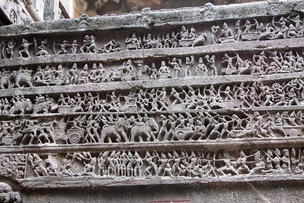 A scene from the Mahabharata (Wikimedia Commons)