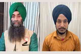 Accused Mohinder Singh (Left) and Mandeep Singh (Right) (Pic Via Twitter)