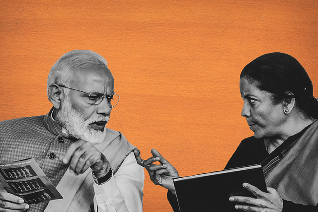 Prime Minister Narendra Modi and Finance Minister Nirmala Sitharaman. (Representative image)