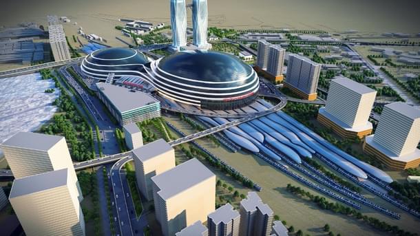 An artist's impression of the new structure.