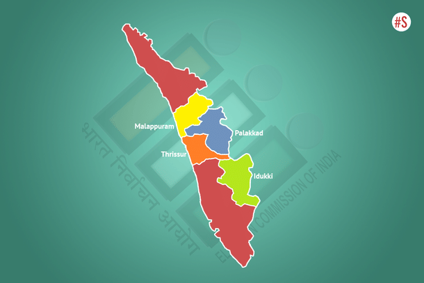 Malappuram, Palakkad, Thrissur, and Idukki has some good news for Congress