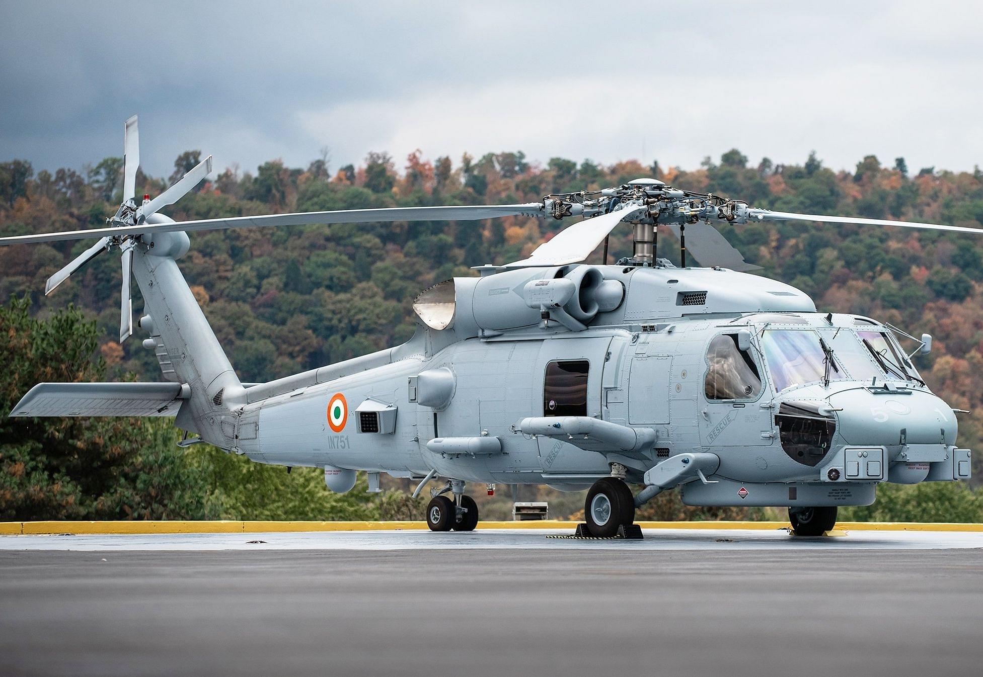 Indian Navy’s MH-60R.