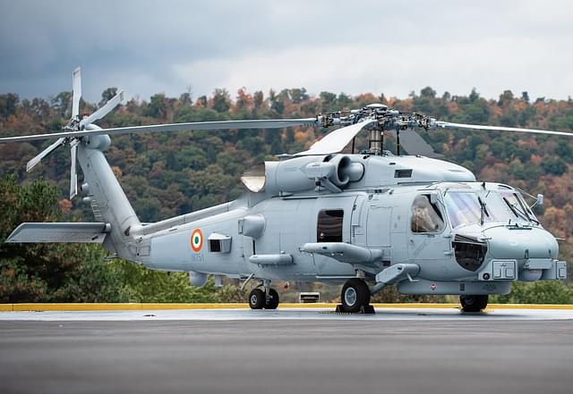 First look of the Indian Navy’s MH-60R.