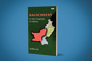 The cover of Sandhya Jain’s book, Balochistan: In The Crosshairs of History.