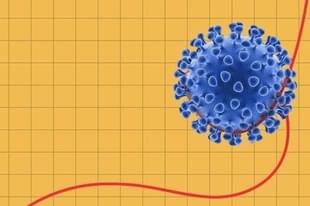 The coronavirus curve. 