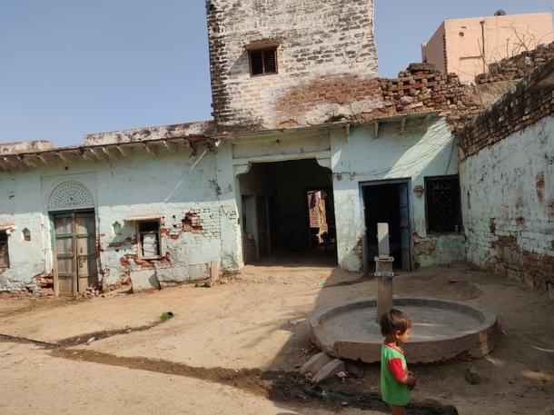 A view of the survivor’s house