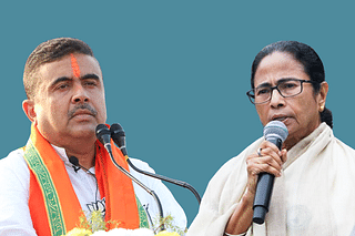 BJP’s Suvendu Adhikari and TMC's Mamata Banerjee