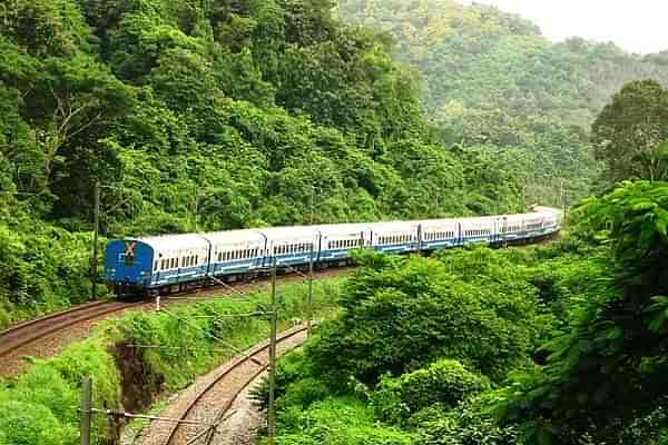 An ICF Rake of Jan Shatabdi (Pic Via Jimmy Jose/IRFCA)