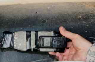 A magnetic bomb found in Afghanistan.&nbsp;