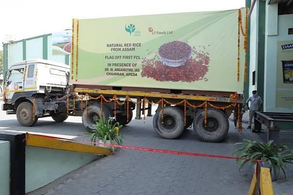 First consignment of red rice to USA (PIB)
