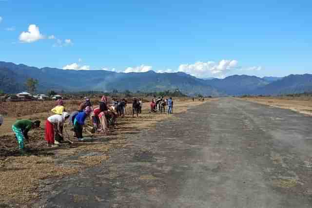 A road in Arunachal Pradesh (Representative Image) (@proshillong/Twitter)