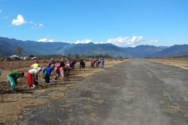 A road in Arunachal Pradesh (Representative Image) (@proshillong/Twitter)