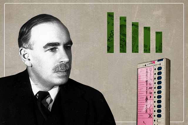 Economist John Maynard Keynes (Illustration: Swarajya Magazine)